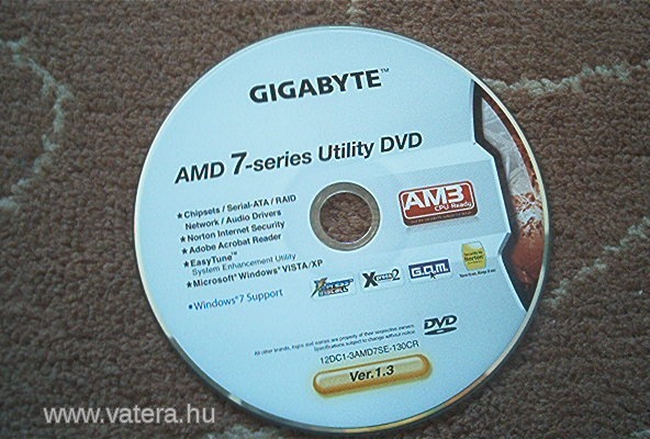AMD 7-series Utility DVD