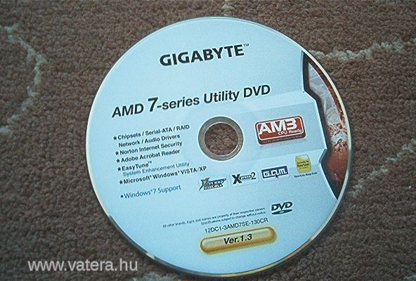 AMD 7-series Utility DVD