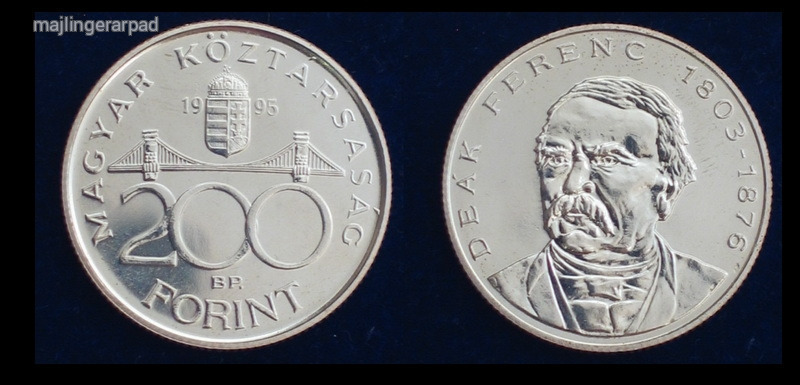 200 forint 1995 Ezüst aUNC