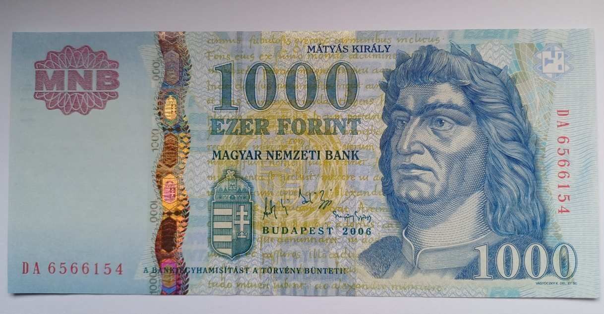 1000 forint 2006 UNC, DA