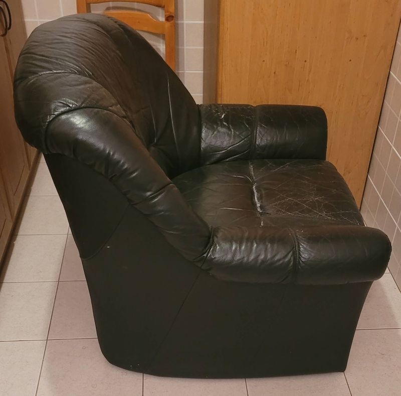 műbőr fotel