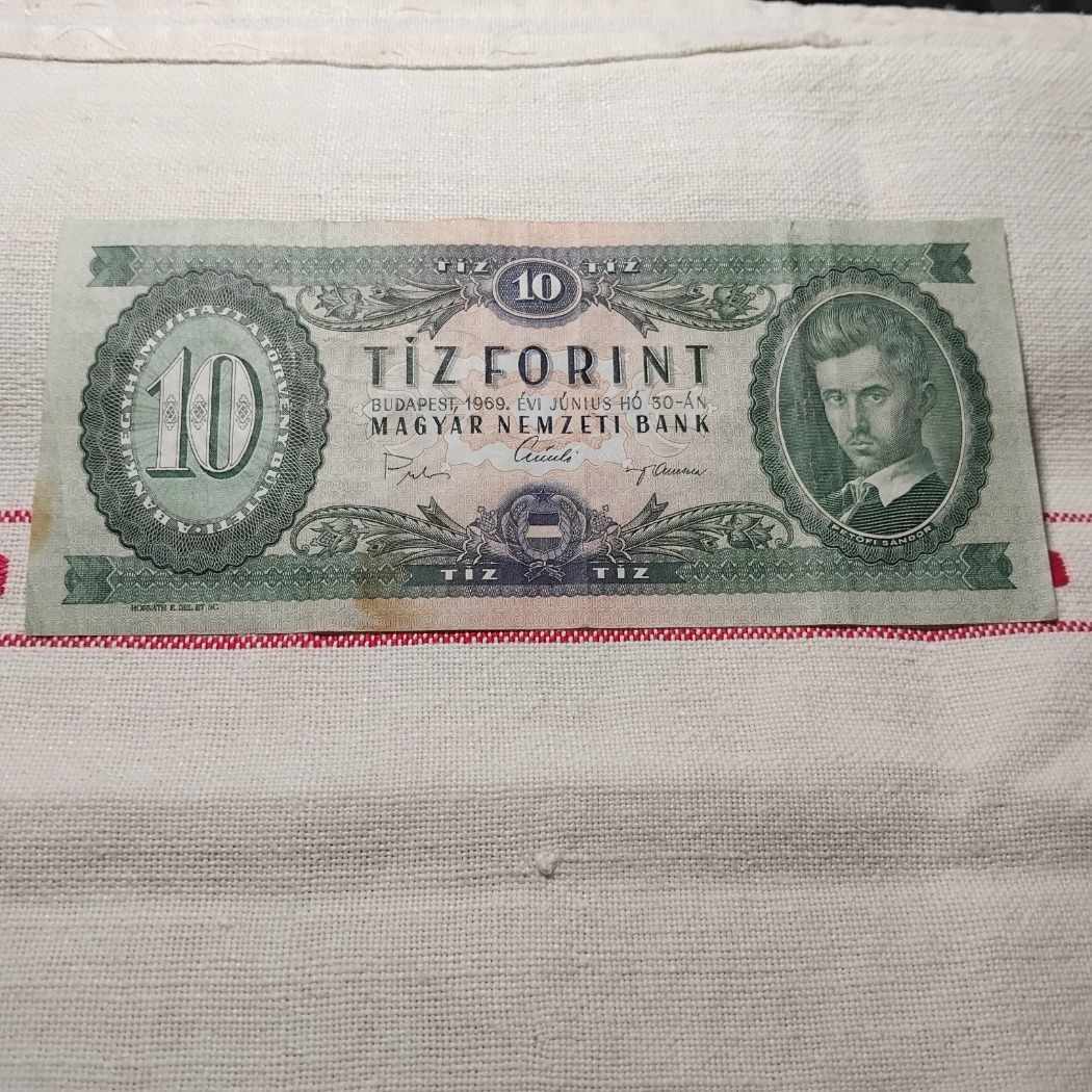 10  forint  BP  1969