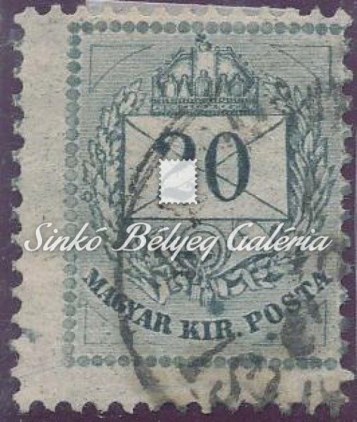 1881. Színesszámú krajcáros