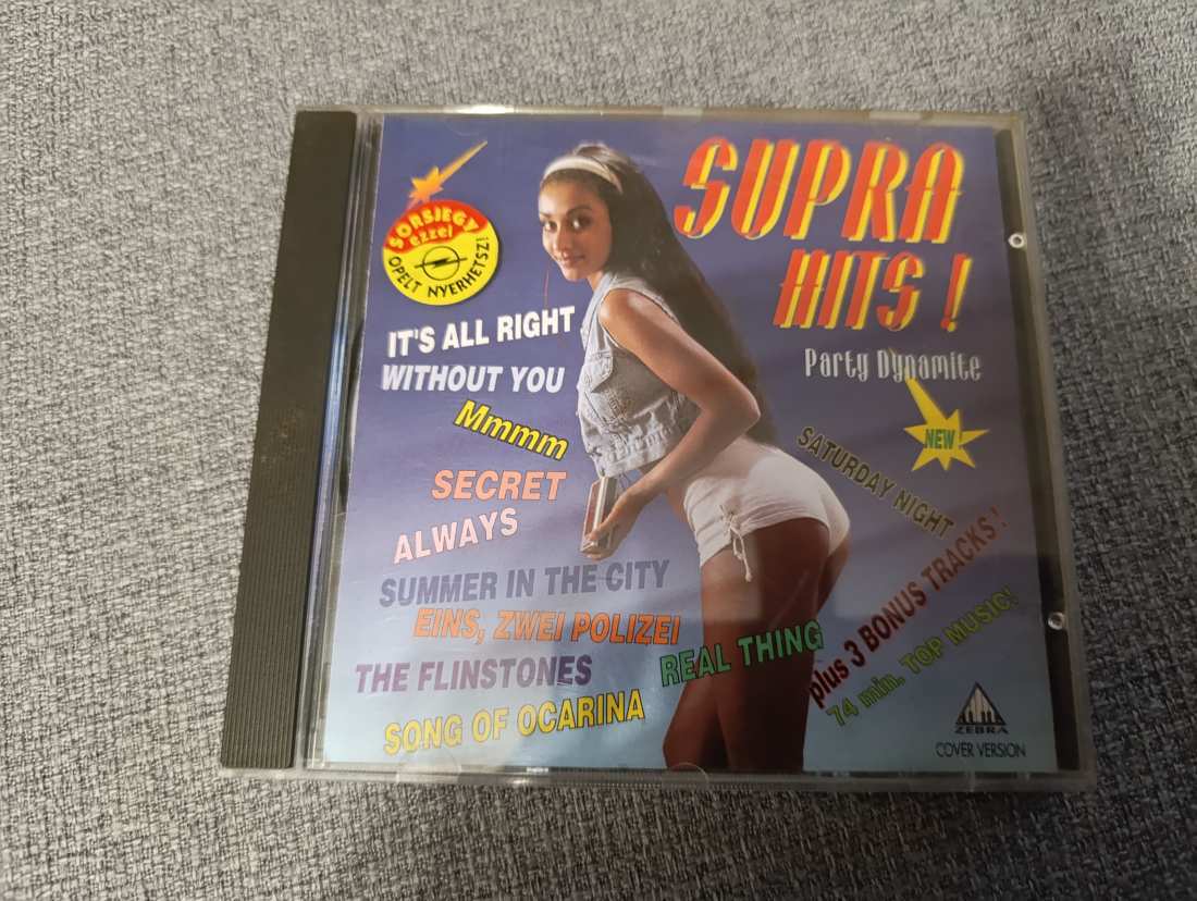 Supra Hits! válogatás cd