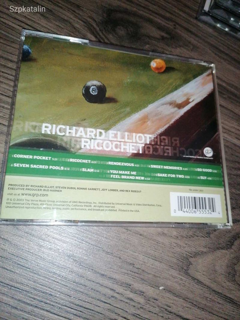 CD - Richard Elliot - Ricochet