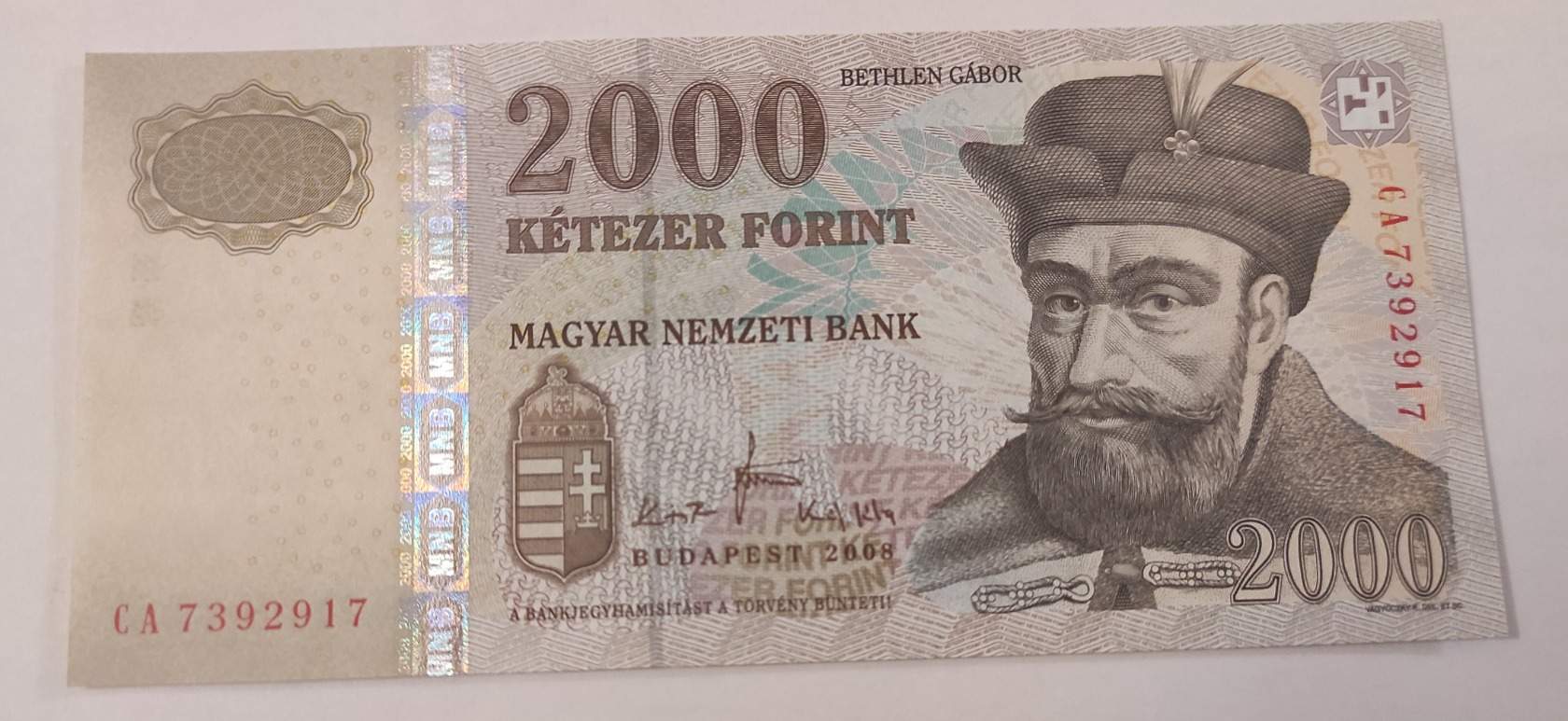 2008  UNC 2000 forint CA Eladó!