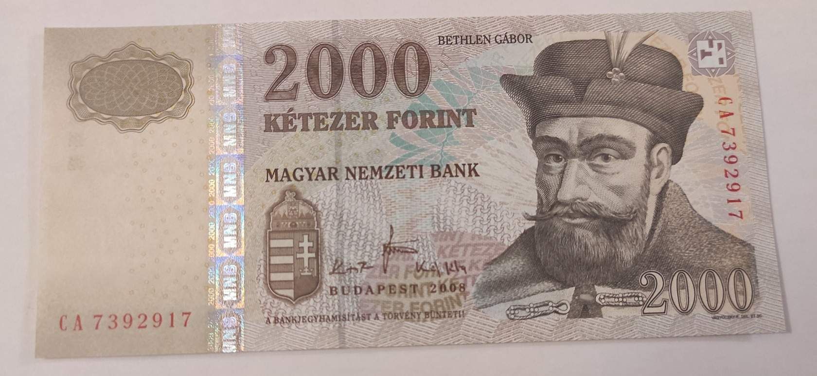 2008  UNC 2000 forint CA Eladó!