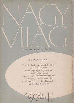Nagyvilág 1974/1.