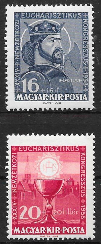 1938. Eucharisztikus  pár( 1 500 )