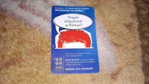 2007 - EUvonal kártyanaptár