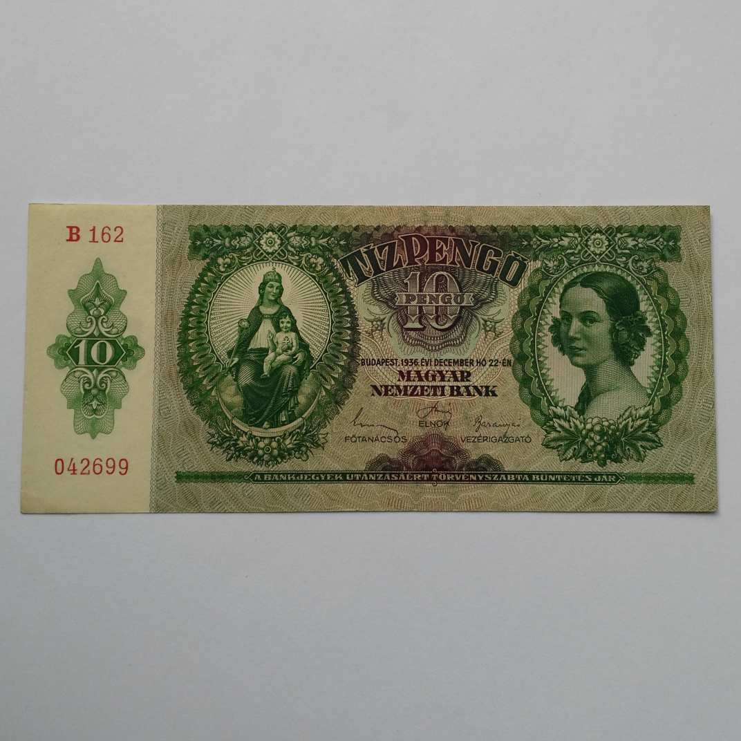 Tíz pengő 1936