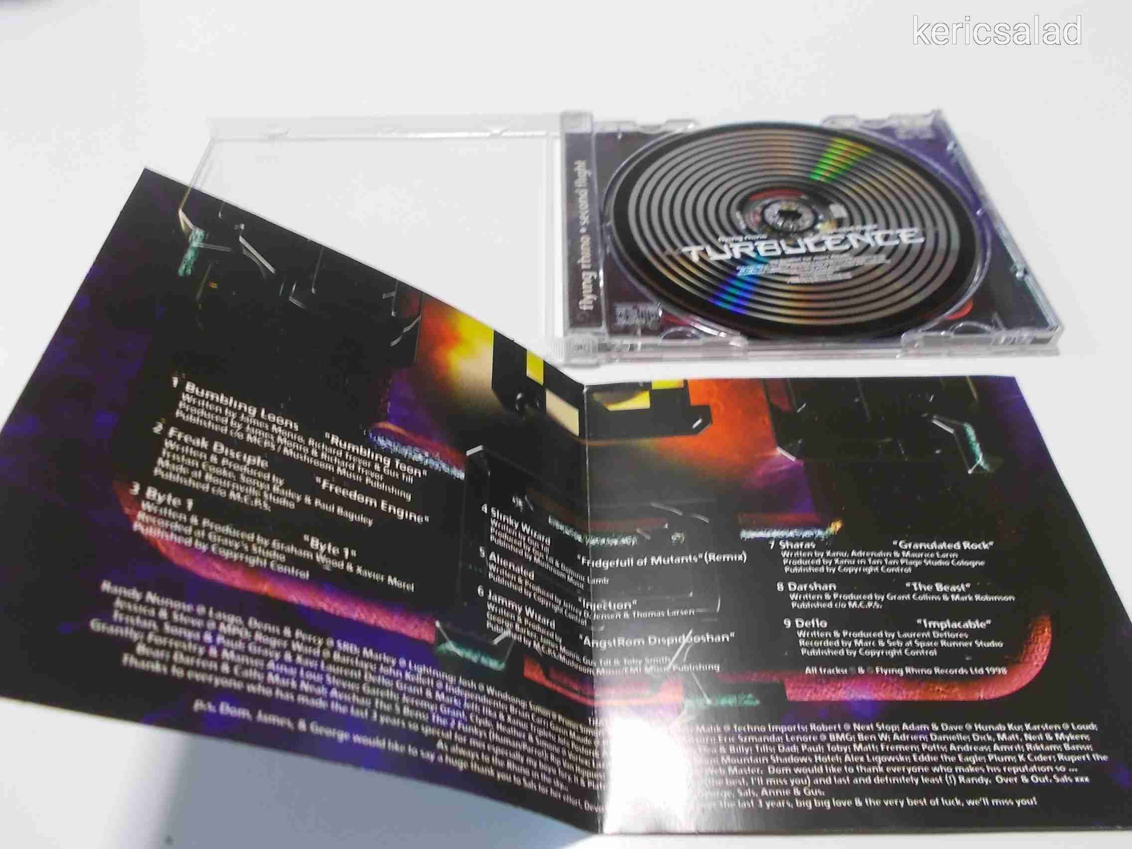 Second flight - Turbulence cd 1998