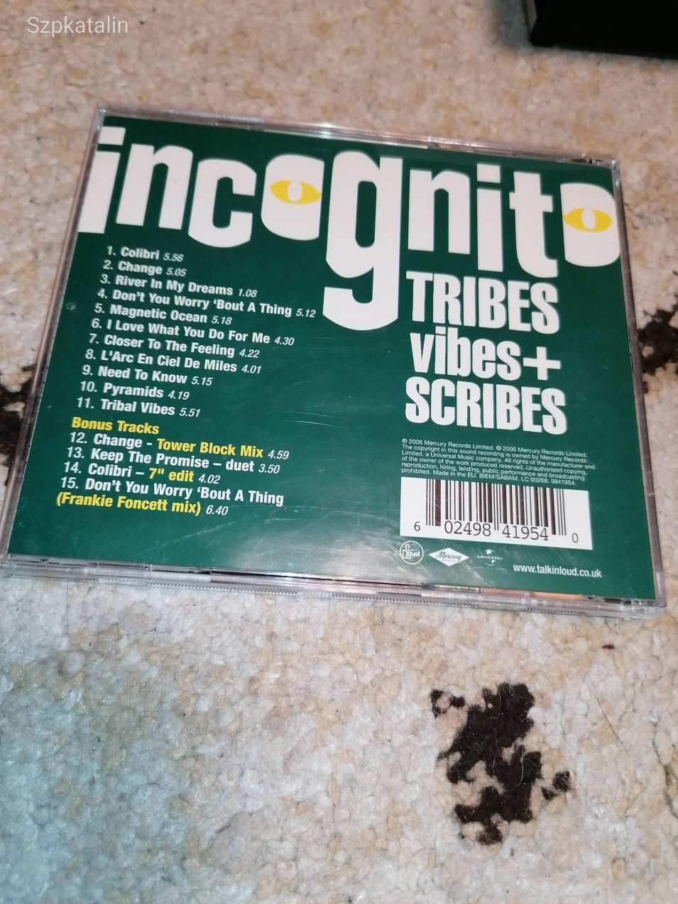 CD - Incognito - Tribes, vibes and scribes
