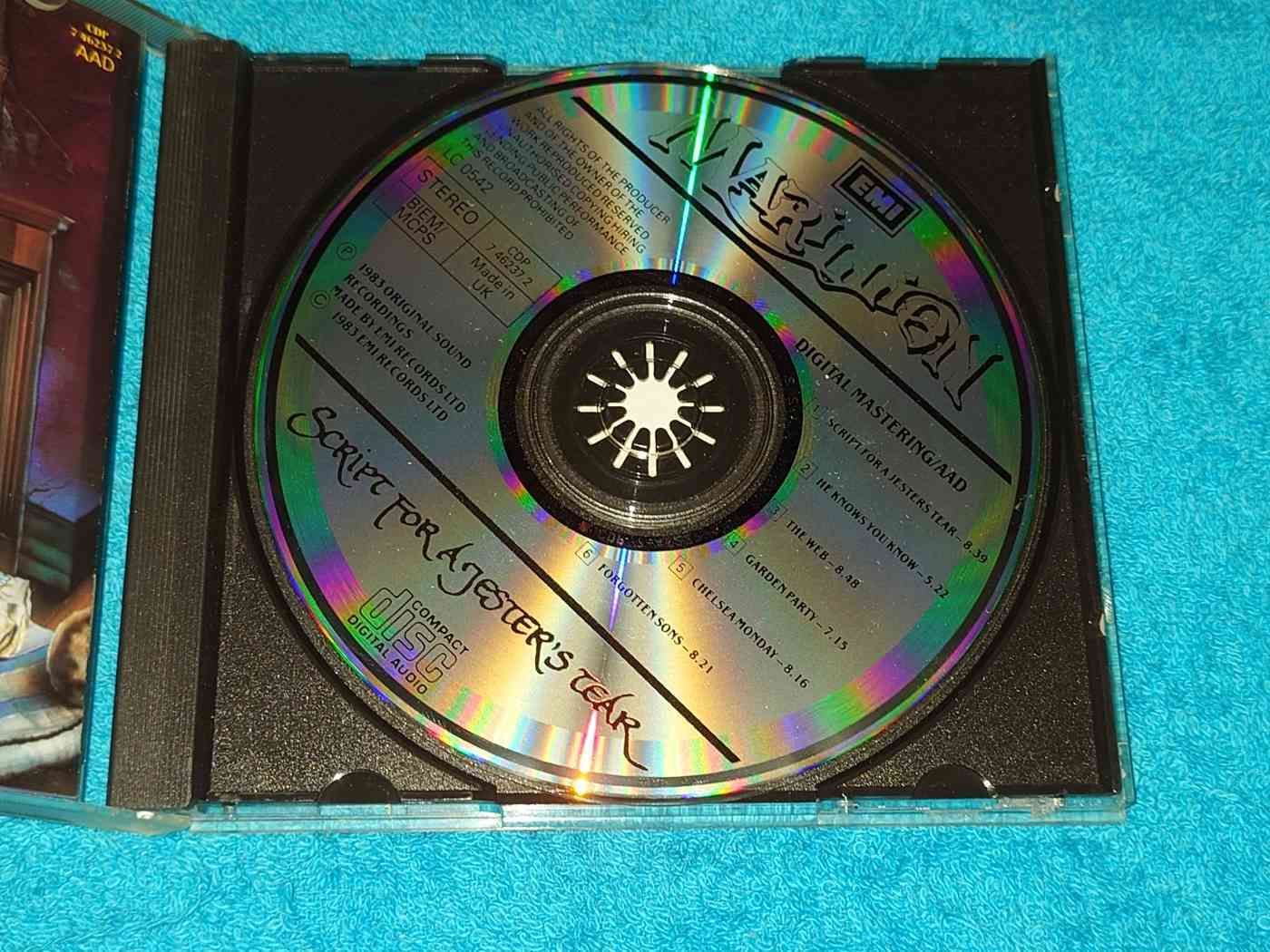 Marillion &ndash; Script For A Jester's Tear CD