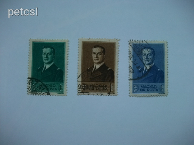 Magyar bélyeg / bélyegsor kormányzói arcképsor 1938 4.