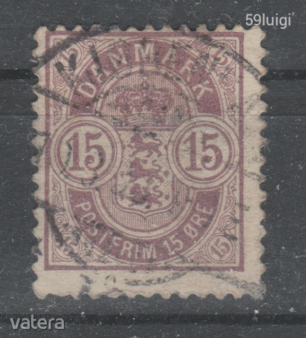 1901. dán Dánia Denmark Danmark   Mi: 38