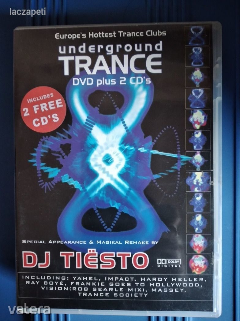 Dj Tiesto- Underground Trance DVD + CD