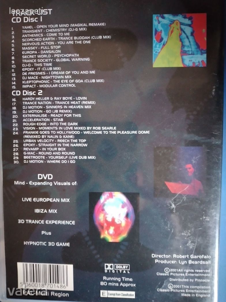 Dj Tiesto- Underground Trance DVD + CD