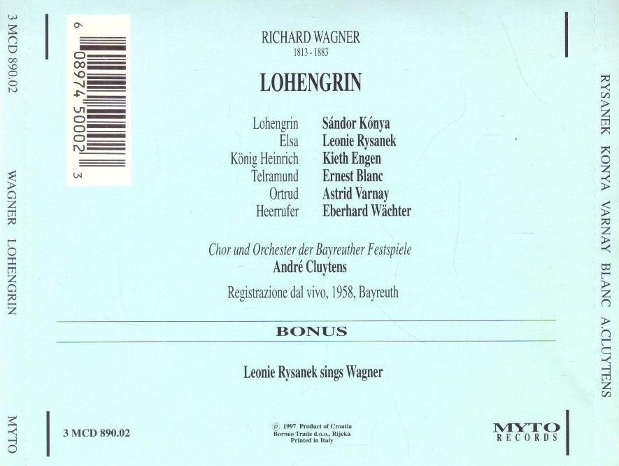 Richard Wagner: Lohengrin