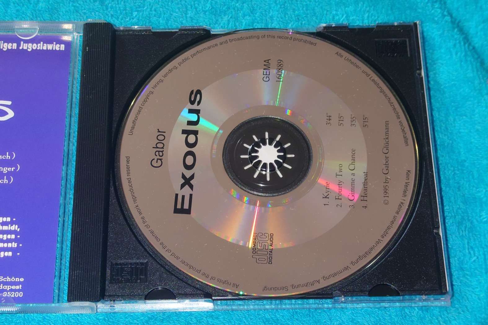 Gabor &ndash; Exodus CD