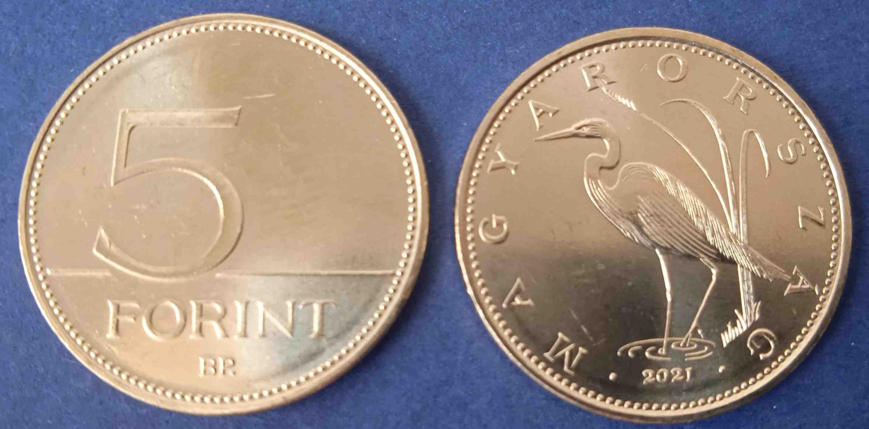 5 Forint 2021 UNC