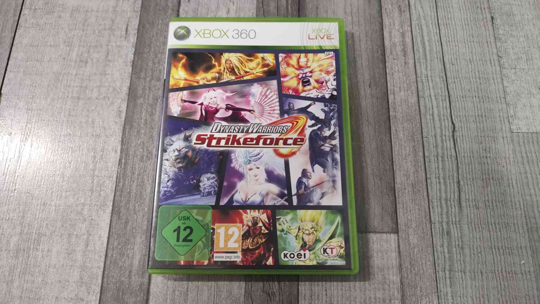Xbox 360 : Dynasty Warriors Strikeforce