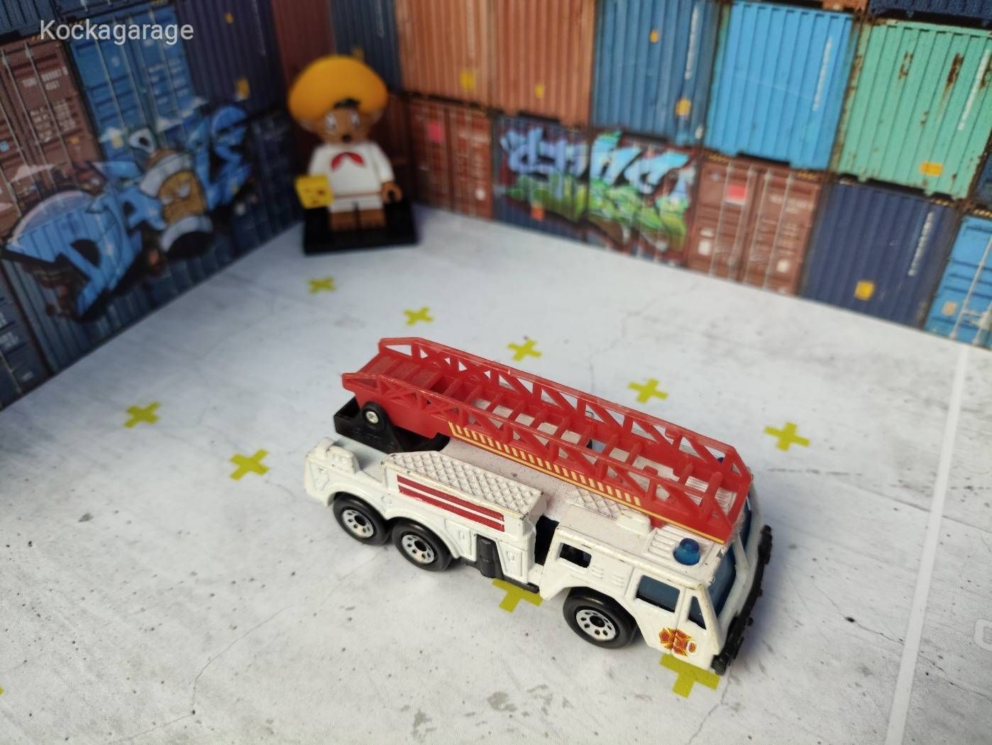 Matchbox Fire Engine Made in China