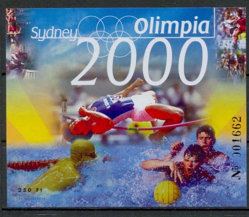 2000 - Sydney 2000 - emlékív