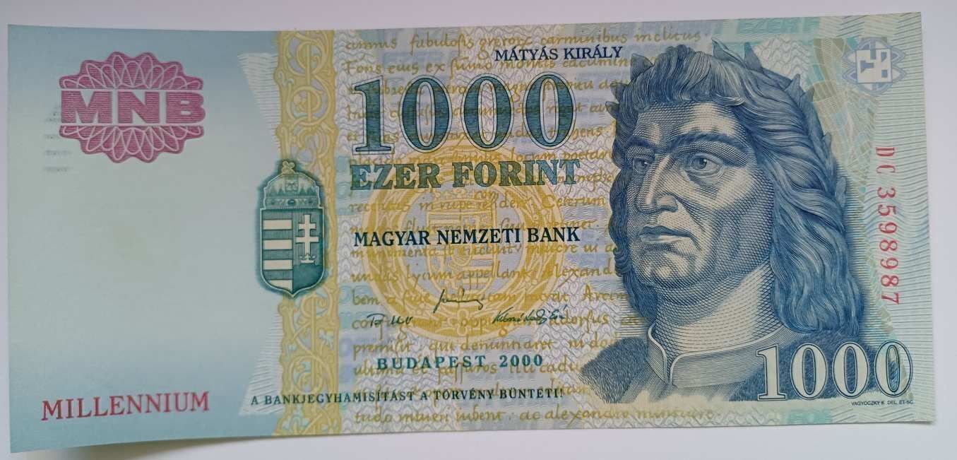 1000 forint DC 2000 EF+