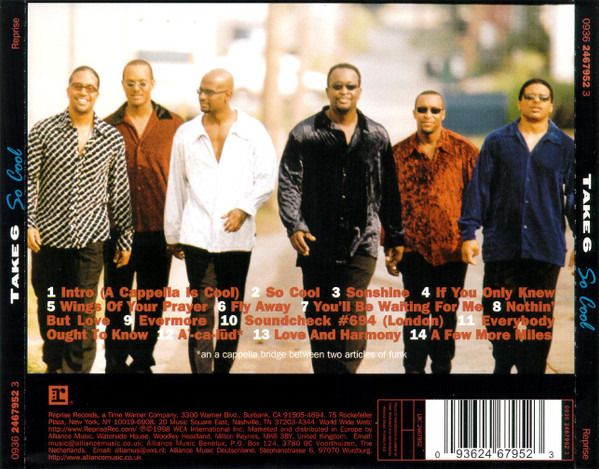Take 6 - So Cool CD