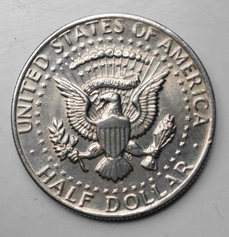 half dollár Kennedy 1974