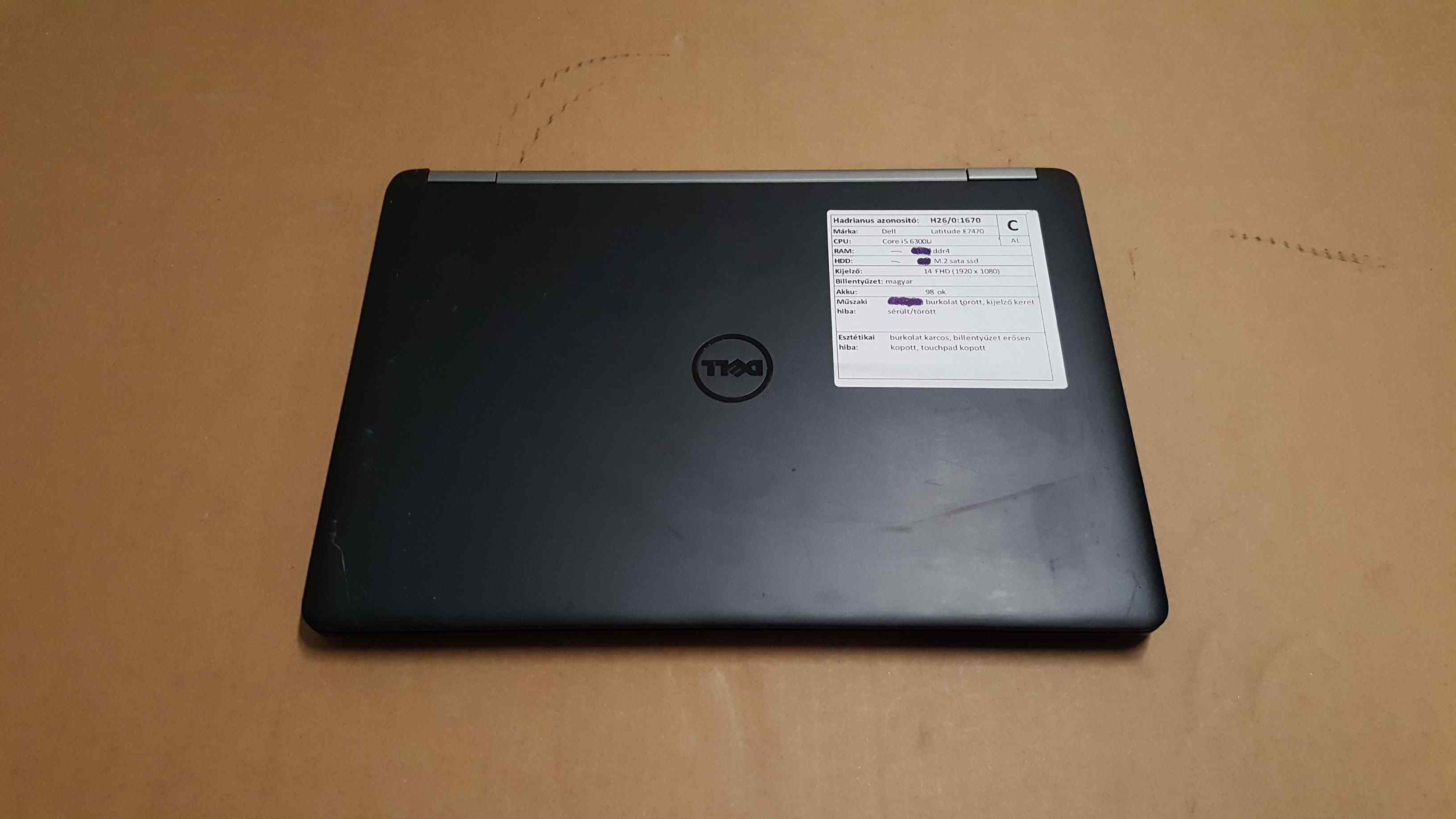 Dell Latitude E7470