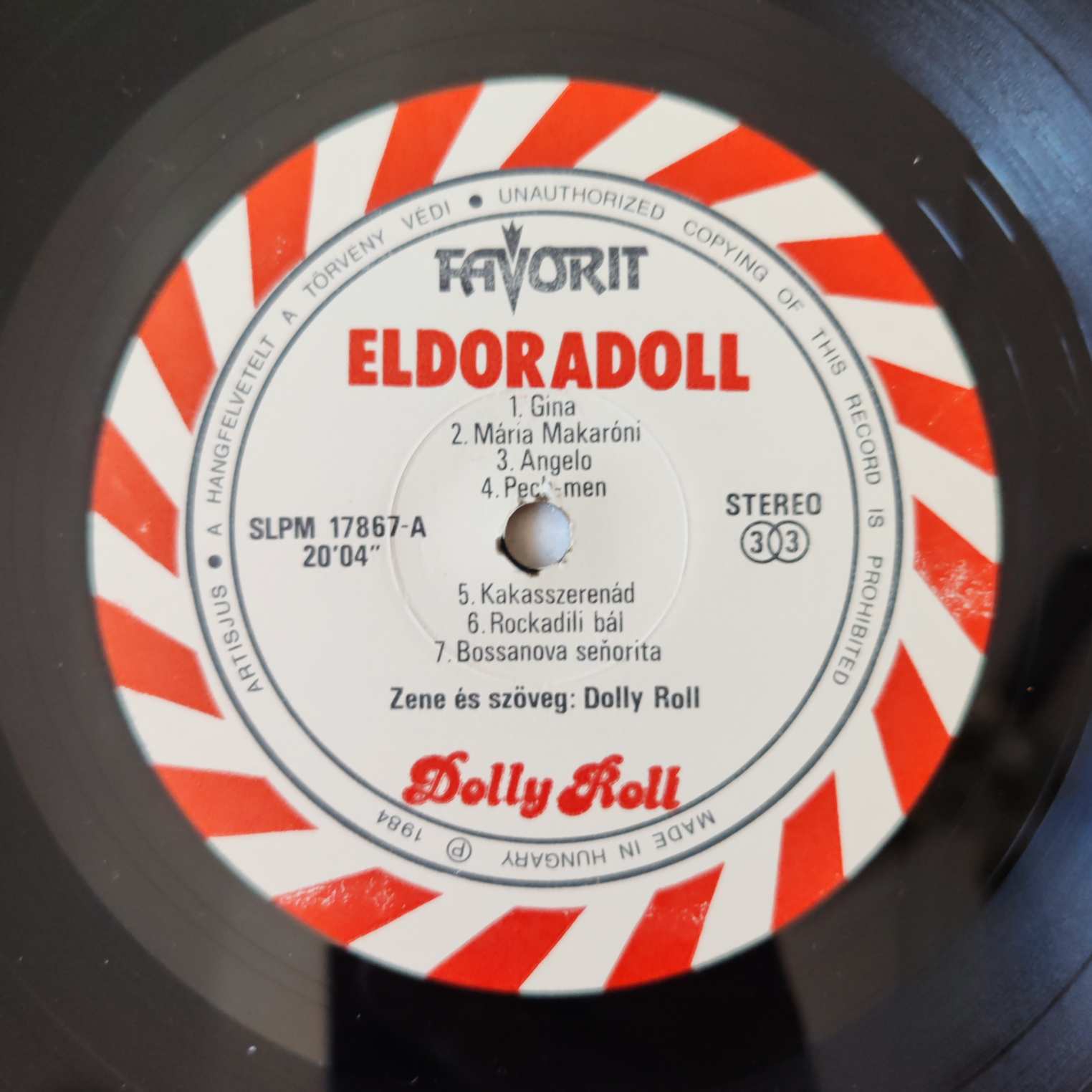 Dolly Roll / Eldoradoll SLPM 17867
