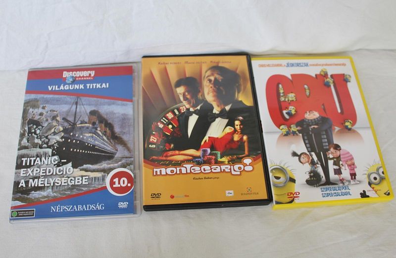 vegyes DVD csomag