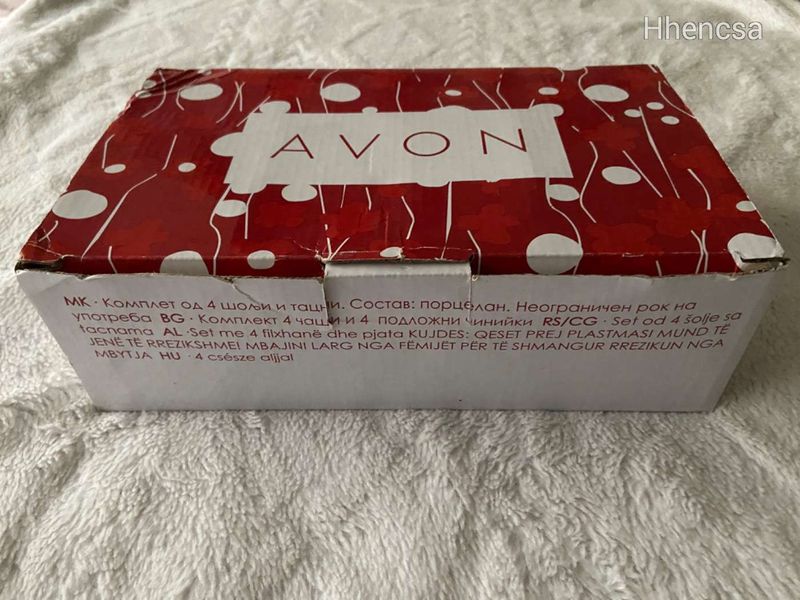 AVON kávéskészlet + kínáló