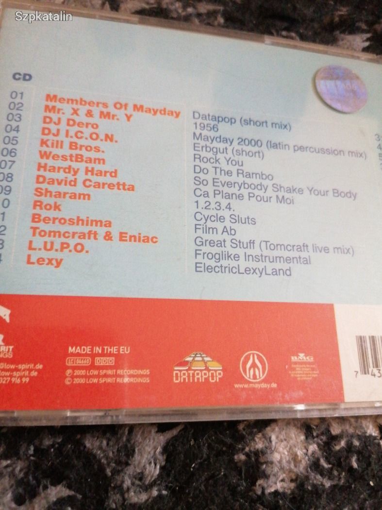 CD - Datapop - Mayday Compilation