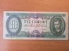 B030 10 forint 1962 fordított hátlapi nyomat   '01'