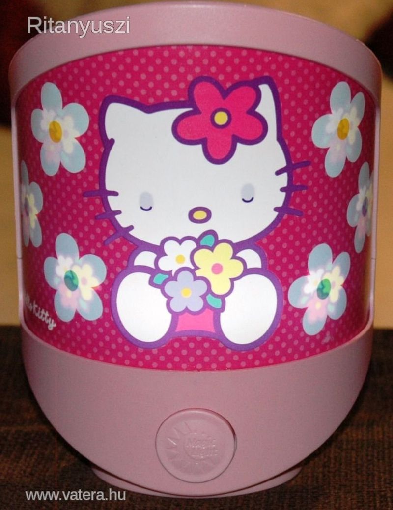 Hello Kitty falilámpa