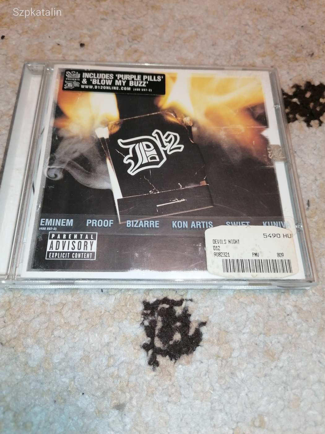 CD - D12 - Devils Night (Eminem)