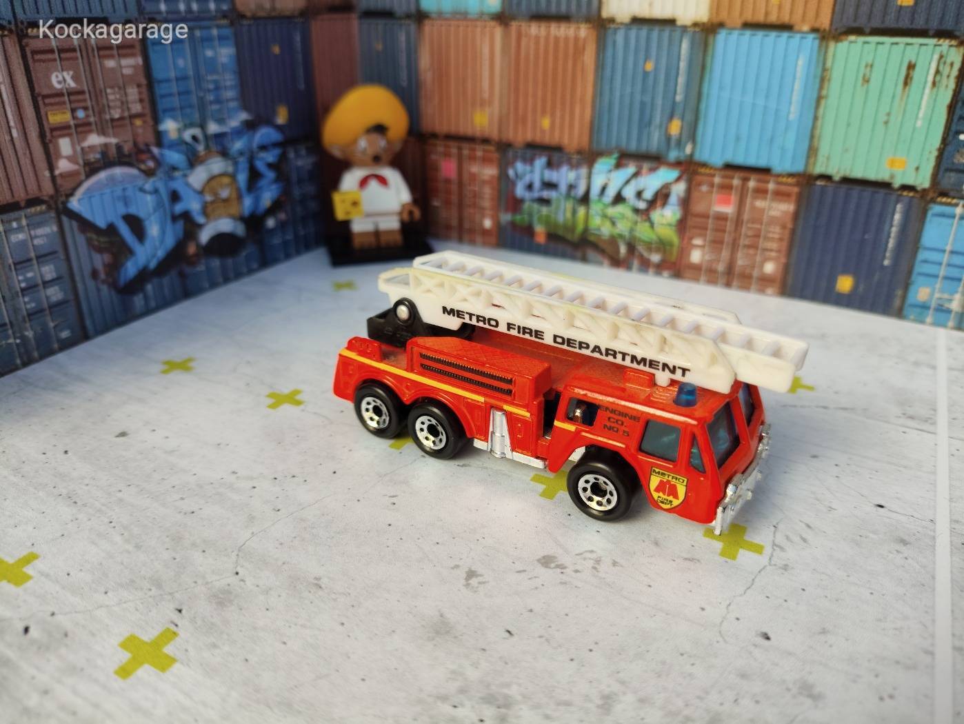 Matchbox Fire Engine Made in Thailand