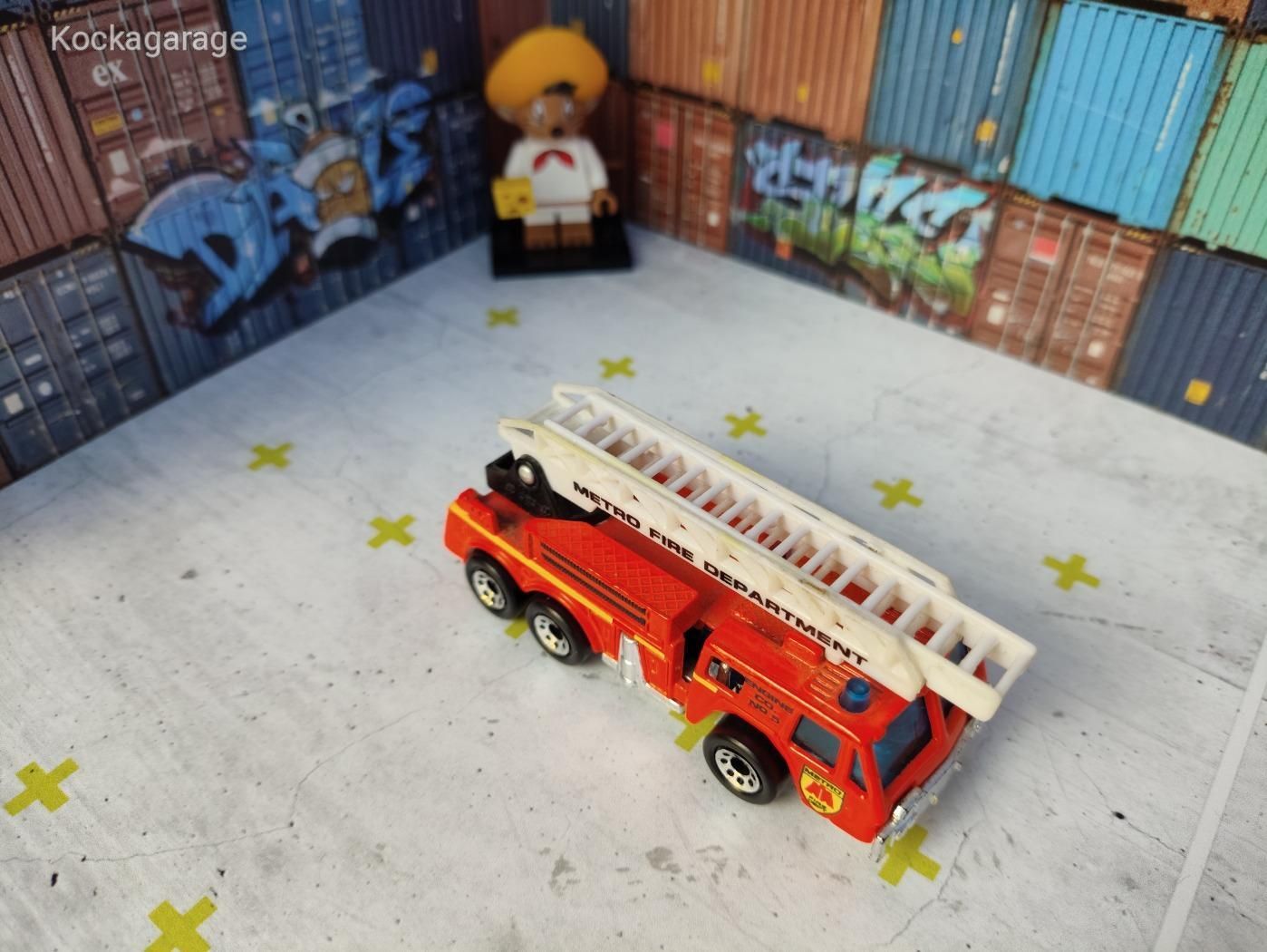 Matchbox Fire Engine Made in Thailand