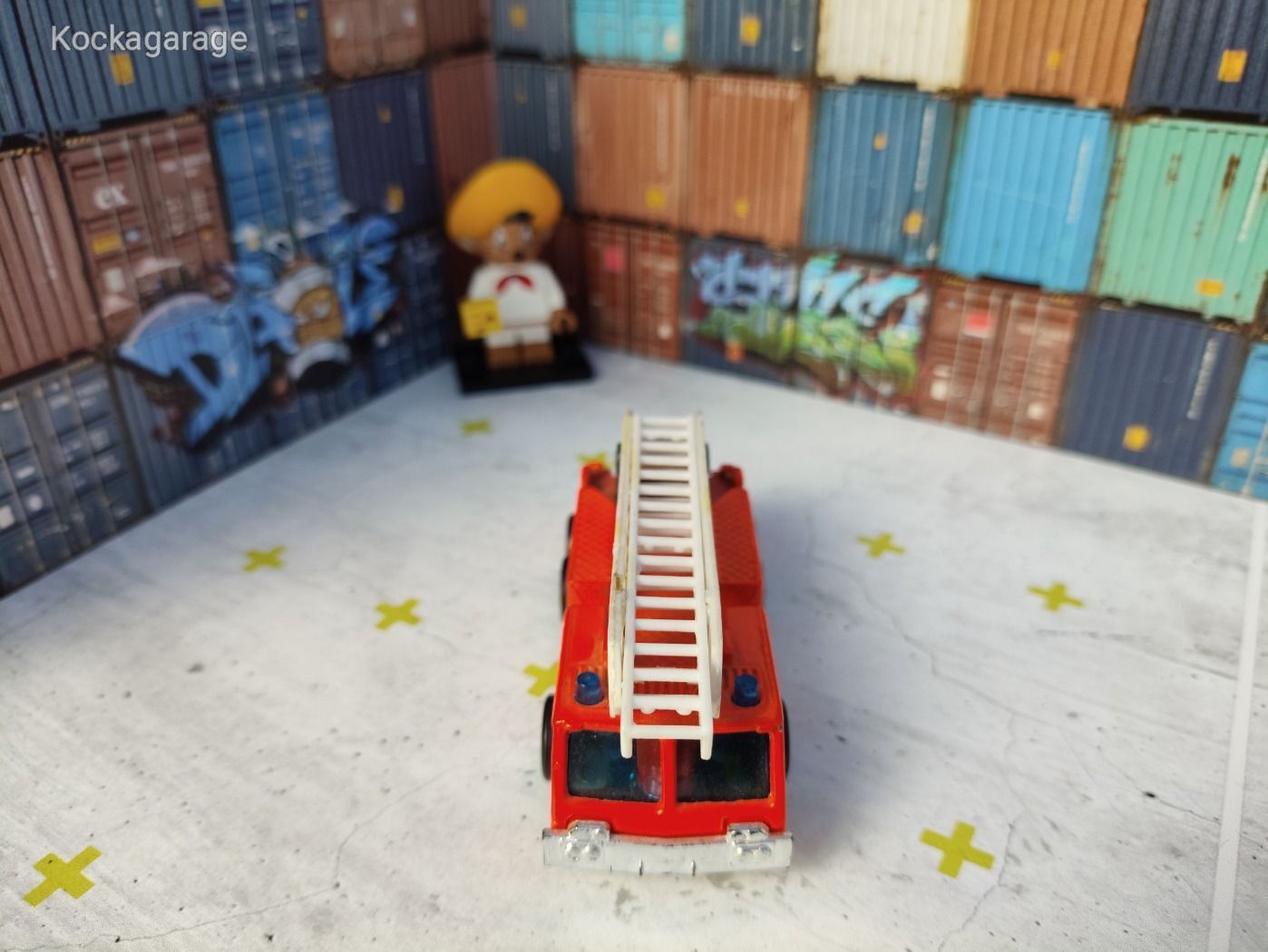Matchbox Fire Engine Made in Thailand