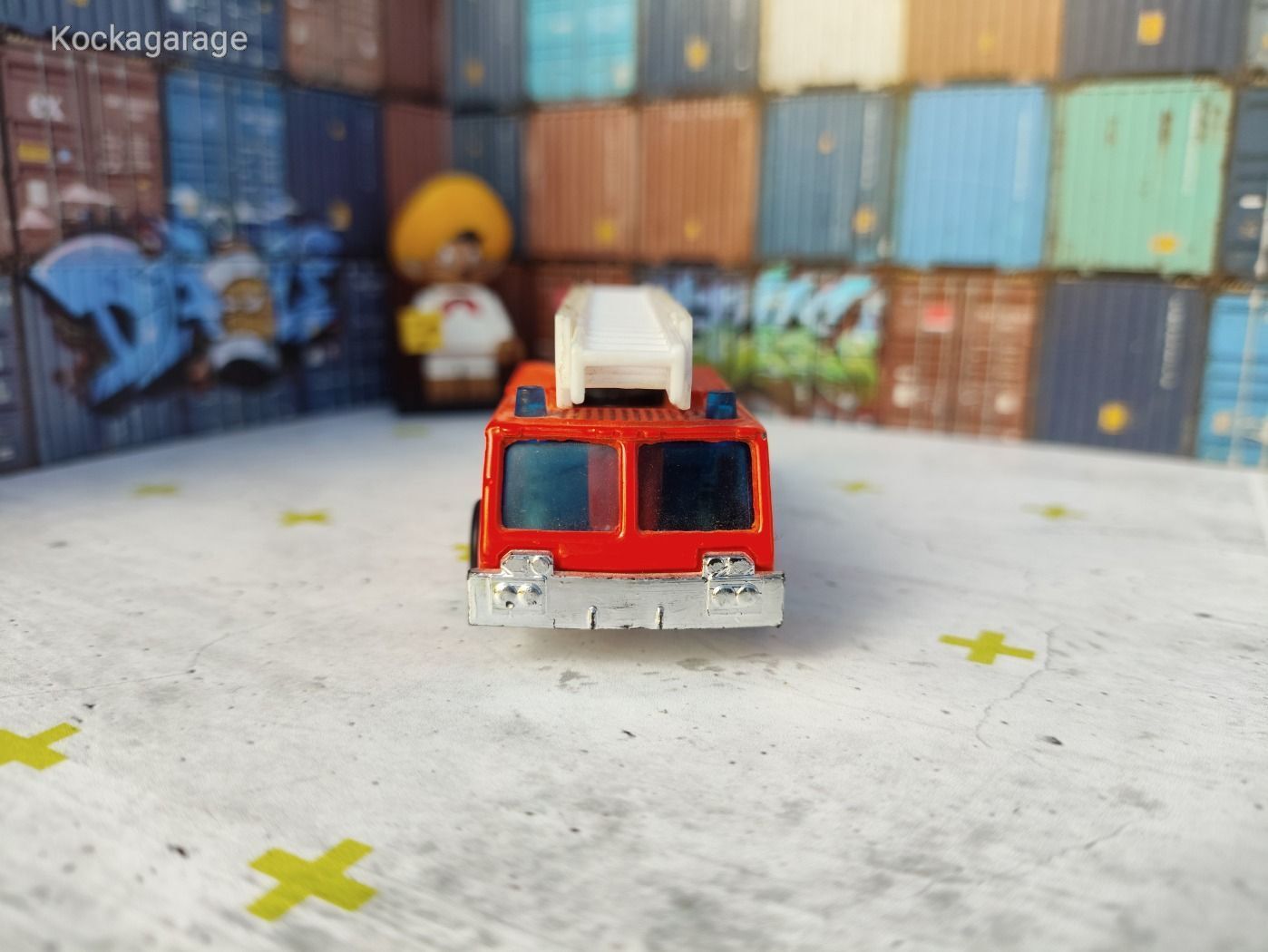 Matchbox Fire Engine Made in Thailand