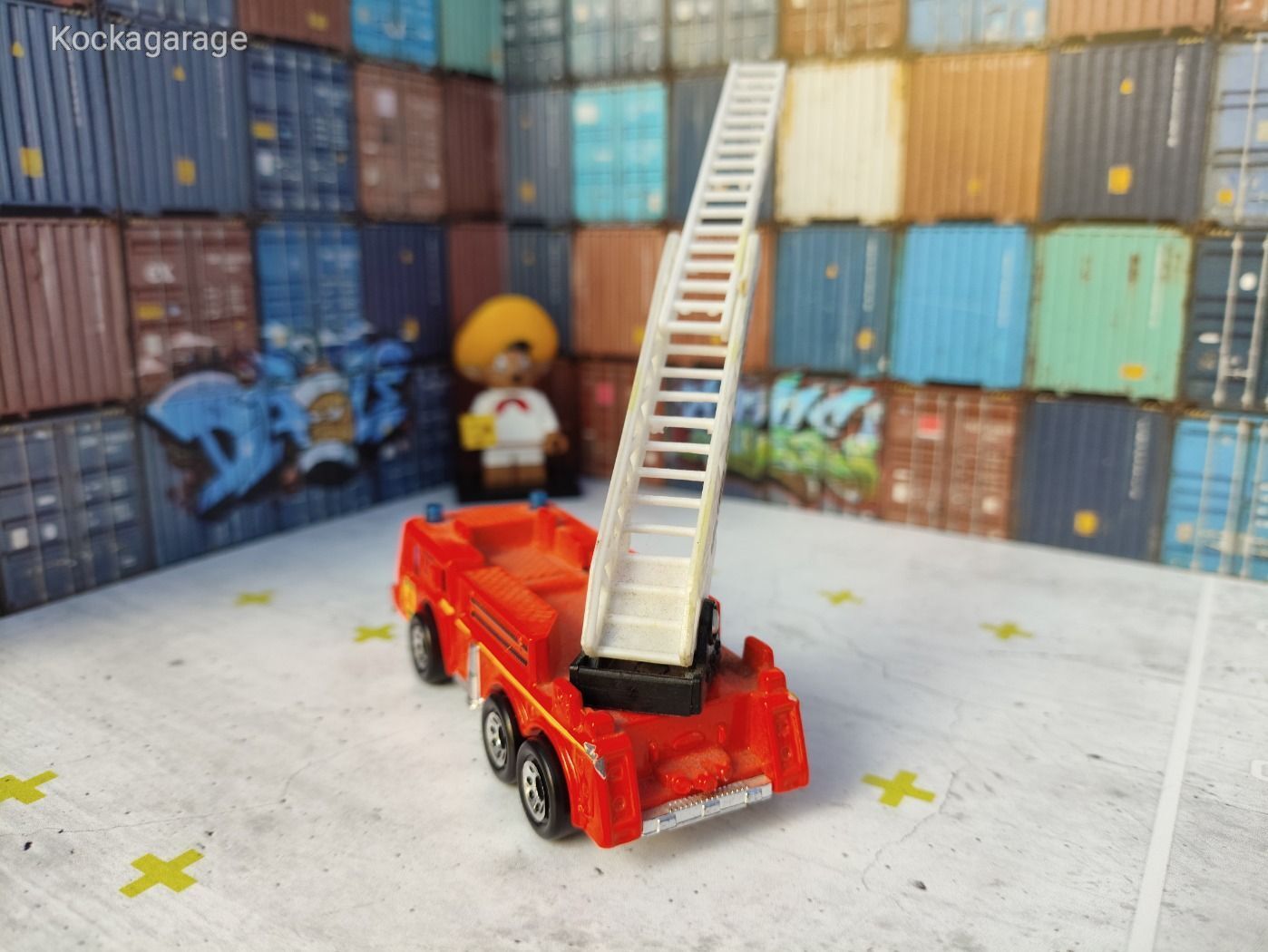 Matchbox Fire Engine Made in Thailand