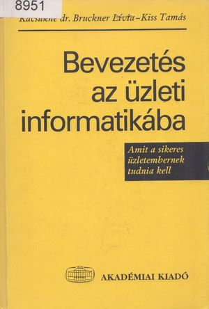 Bevezetés az üzleti informatikába