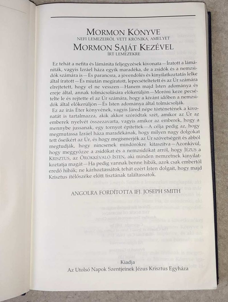 Mormon könyve