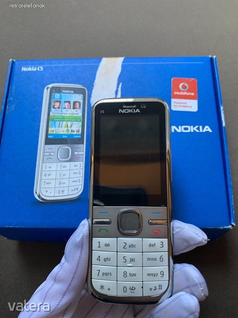 Nokia C5-00 - független - fehér