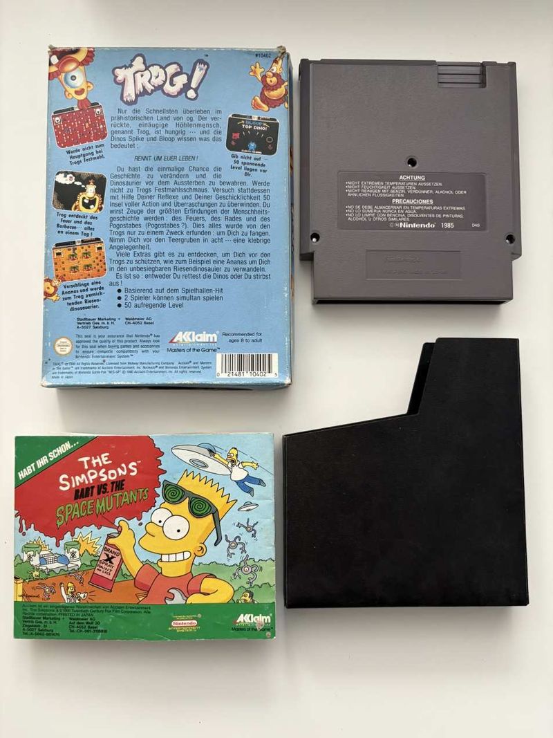 Nintendo NES Trog