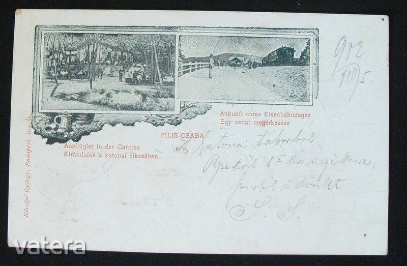 Piliscsaba, katonai tábor, vasut