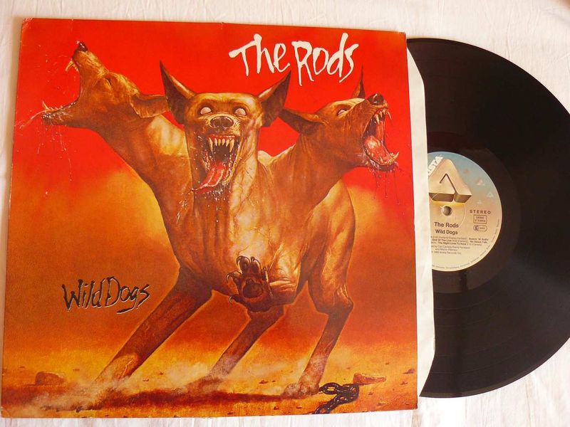 RODS - WILD DOGS LP 1982